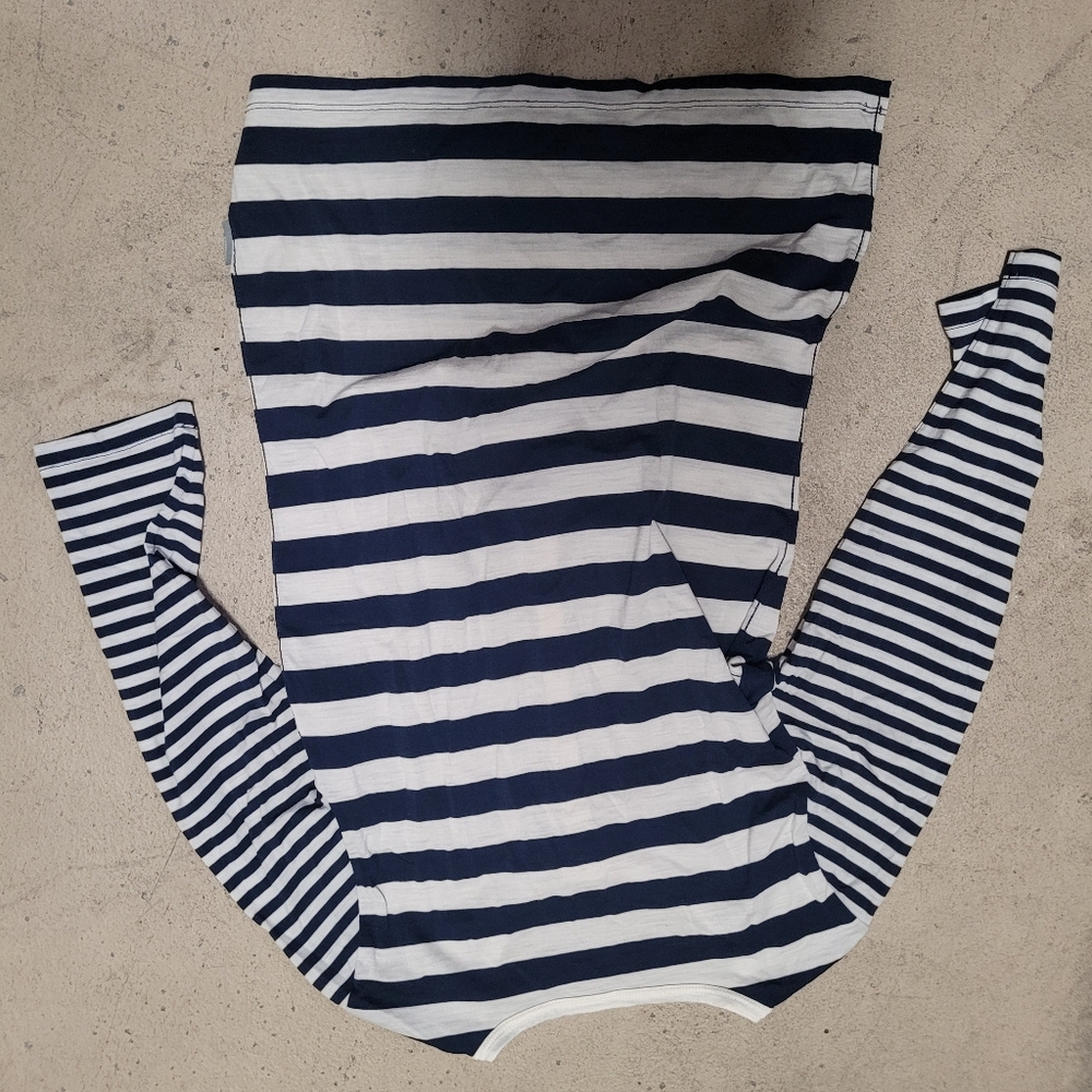 ICEBREAKER MID SLEEVE STRIPED SHIRT - Picture 4 of 9